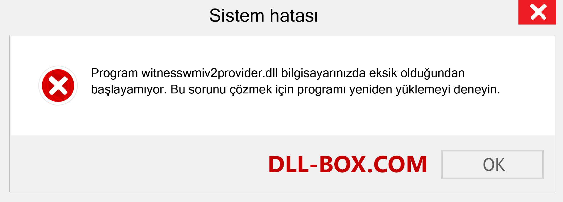 witnesswmiv2provider.dll dosyası eksik mi? Windows 7, 8, 10 için İndirin - Windows'ta witnesswmiv2provider dll Eksik Hatasını Düzeltin, fotoğraflar, resimler